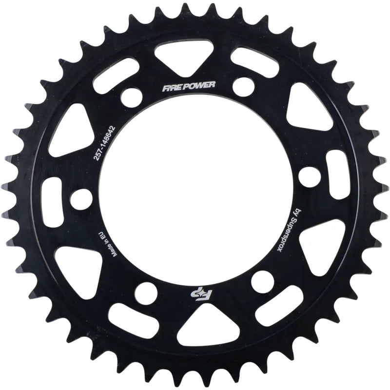 FPS-1486-42-BLK Fire Power Rear Sprocket Steel 42T Blk