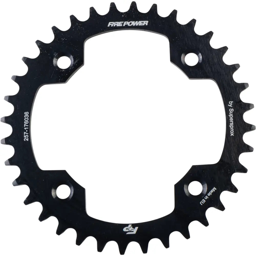 FPS-1760-36-BLK Fire Power Rear Sprocket Steel 36T Blk