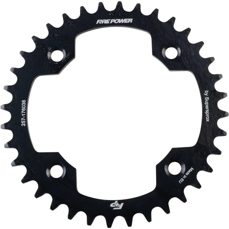 FPS-1760-36-BLK Fire Power Rear Sprocket Steel 36T Blk