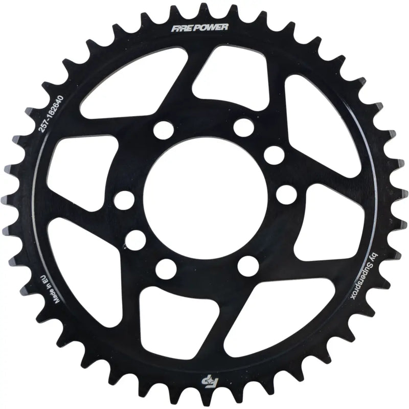 FPS-1826-40-BLK Fire Power Rear Sprocket Steel 40T Blk