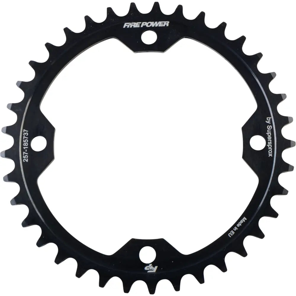 FPS-1857-37-BLK Fire Power Rear Sprocket Steel 37T Blk