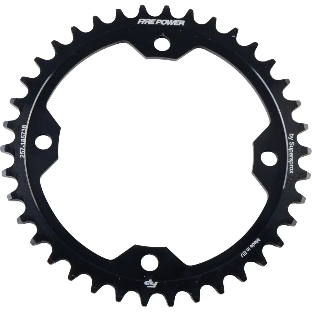 FPS-1857-38-BLK Fire Power Rear Sprocket Steel 38T Blk