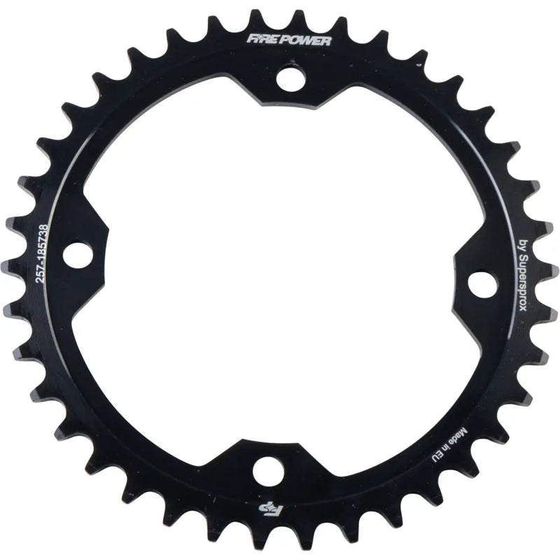 FPS-1857-38-BLK Fire Power Rear Sprocket Steel 38T Blk