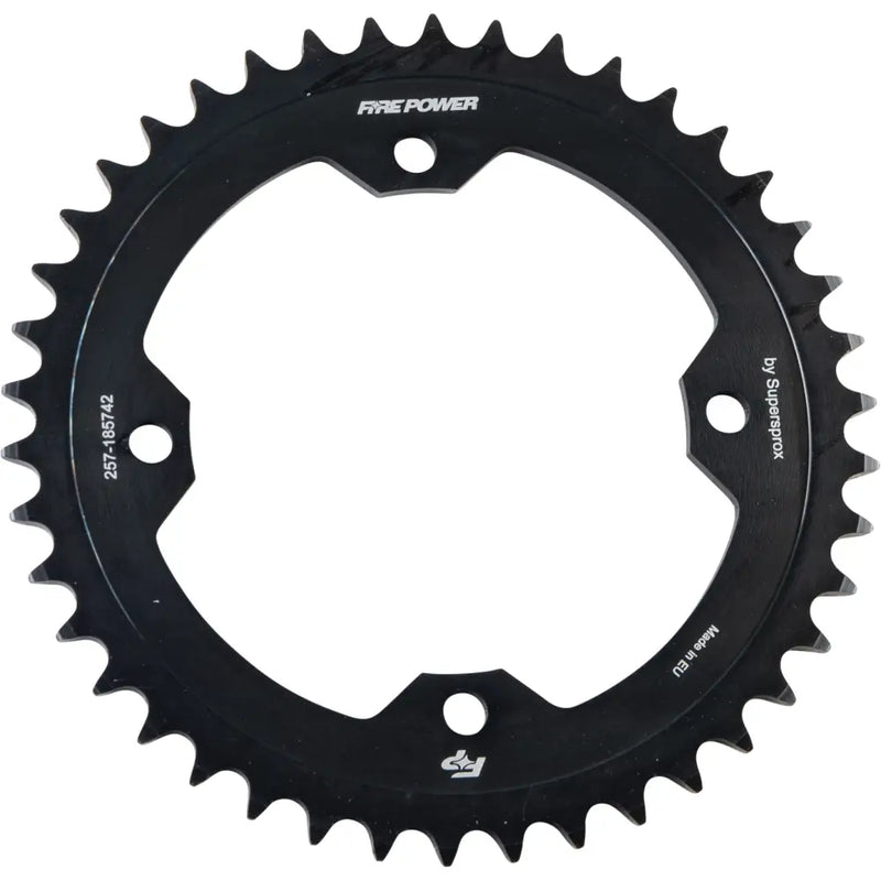 FPS-1857-42-BLK Fire Power Rear Sprocket Steel 42T Blk