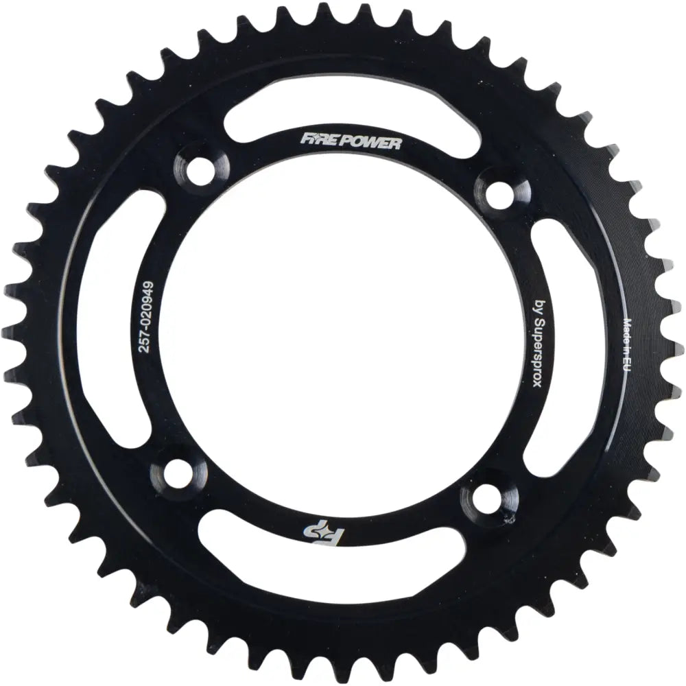 FPS-209-49-BLK Fire Power Rear Sprocket Steel 49T Blk