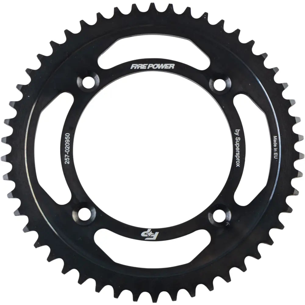 FPS-209-50-BLK Fire Power Rear Sprocket Steel 50T Blk