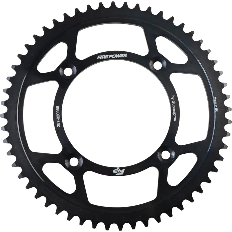 FPS-209-56-BLK Fire Power Rear Sprocket Steel 56T Blk
