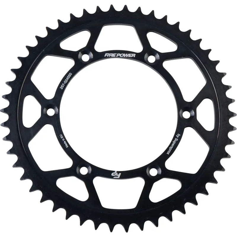 FPS-245-50-BLK Fire Power Rear Sprocket Steel 50T Blk