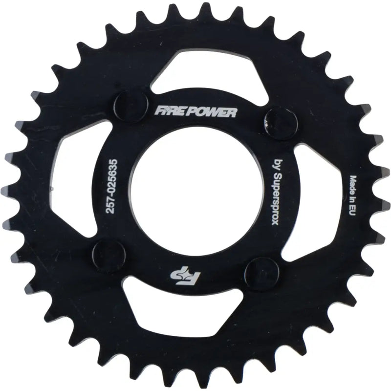 FPS-256-35- BLK Fire Power Rear Sprocket Steel 35T Blk