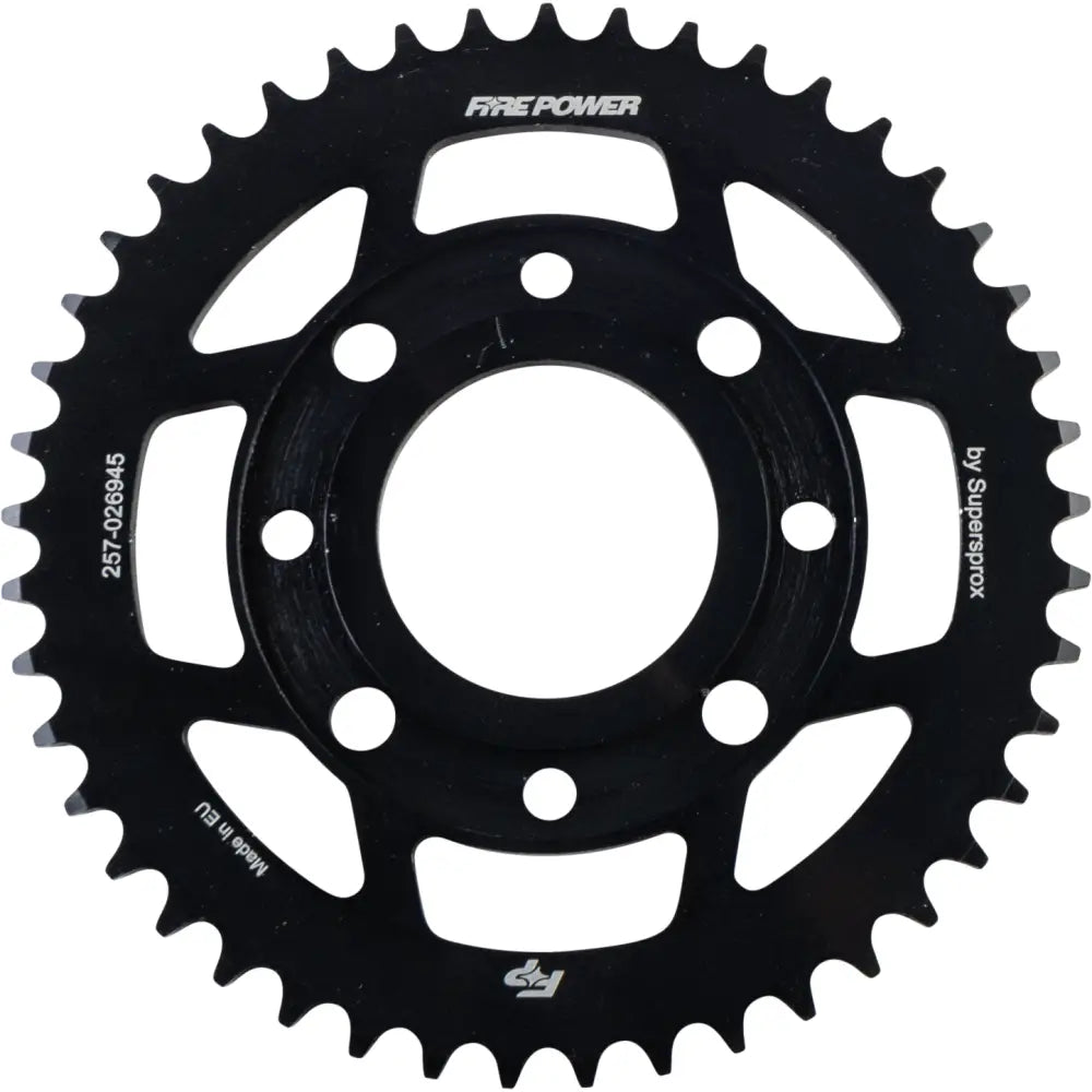 FPS-269-45- BLK Fire Power Rear Sprocket Steel 45T Blk
