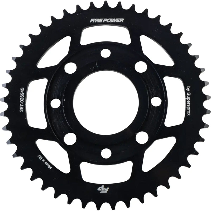 FPS-269-45- BLK Fire Power Rear Sprocket Steel 45T Blk