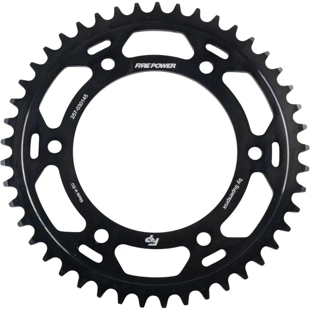 FPS-301-45-BLK Fire Power Rear Sprocket Steel 45T Blk