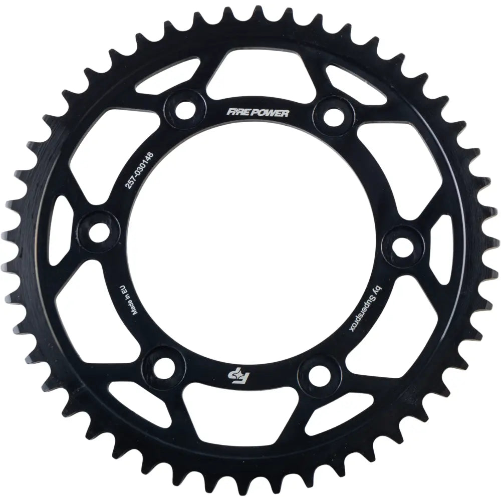 FPS-301-48-BLK Fire Power Rear Sprocket Steel 48T Blk