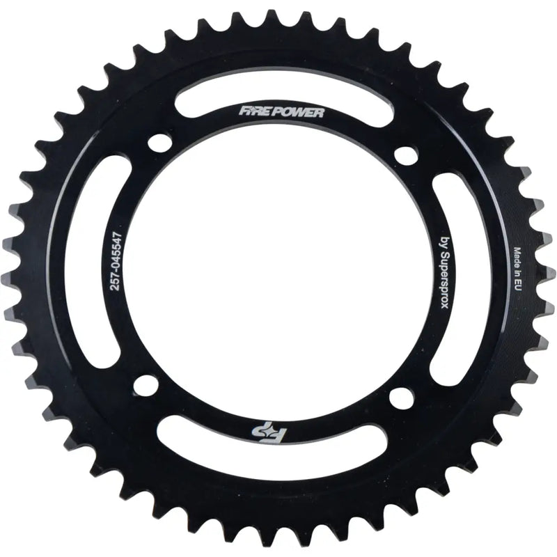 FPS-455-47-BLK Fire Power Rear Sprocket Steel 47T Blk