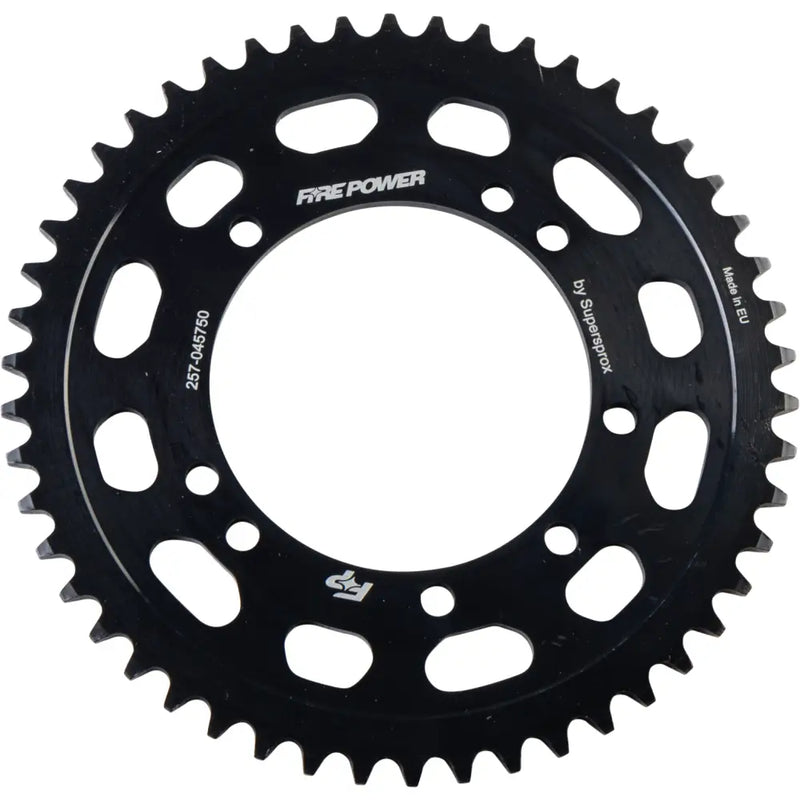 FPS-457-50--BLK Fire Power Rear Sprocket Steel 50T Blk