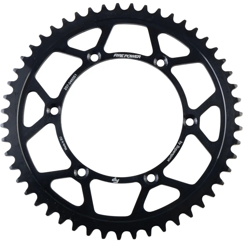 FPS-460-51-BLK Fire Power Rear Sprocket Steel 51T Blk
