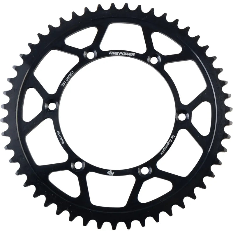 FPS-460-51-BLK Fire Power Rear Sprocket Steel 51T Blk