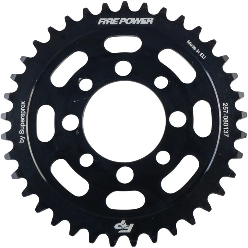 FPS-801-37-BLK Fire Power Rear Sprocket Steel 37T Blk