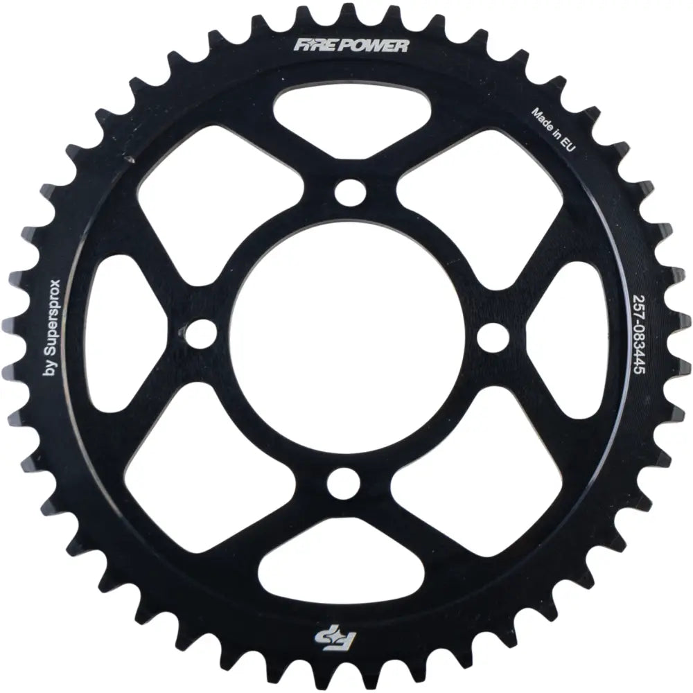 FPS-834-45-BLK Fire Power Rear Sprocket Steel 45T Blk