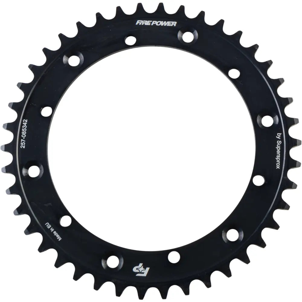 FPS-853-42-BLK Fire Power Rear Sprocket Steel 42T Blk