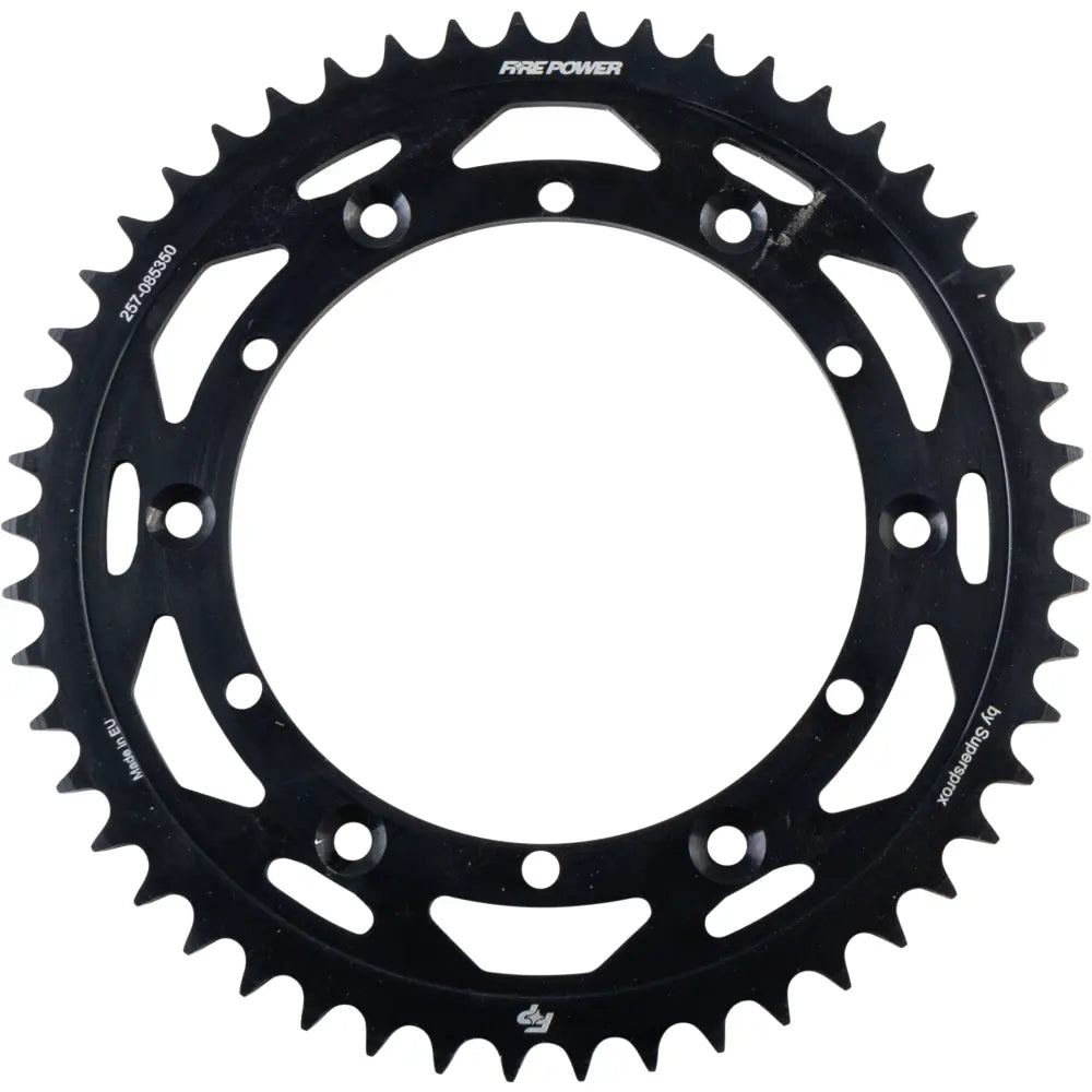 FPS-853-50-BLK Fire Power Rear Sprocket Steel 50T Blk