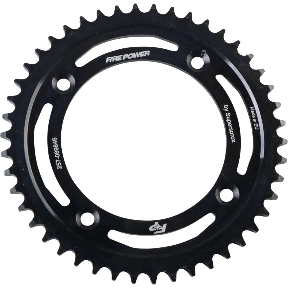 FPS-898-46-BLK Fire Power Rear Sprocket Steel 46T Blk