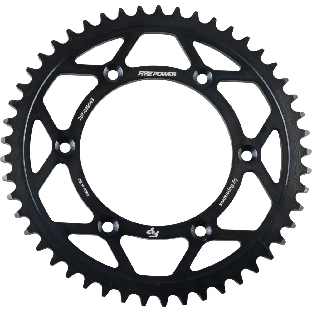 FPS-990-49-BLK Fire Power Rear Sprocket Steel 49T Blk