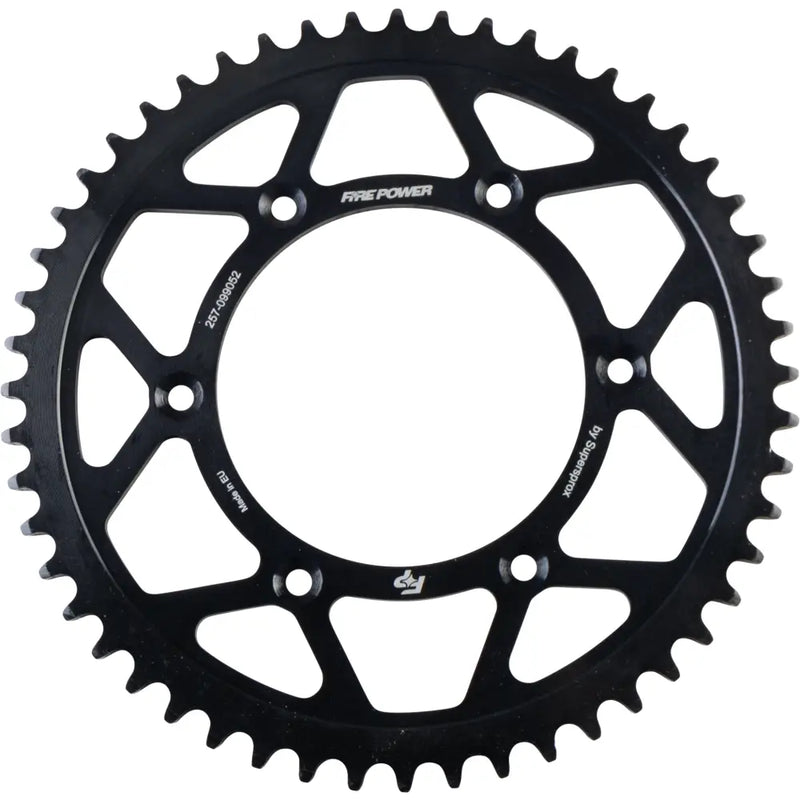FPS-990-52-BLK Fire Power Rear Sprocket Steel 52T Blk