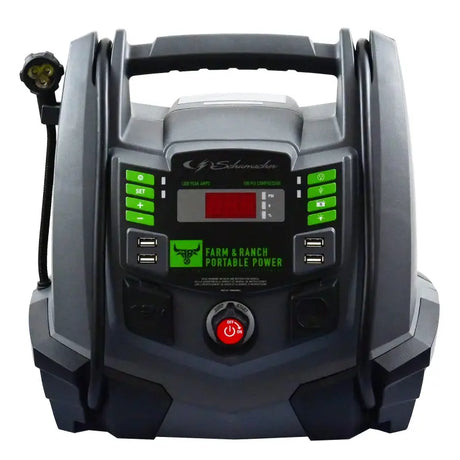 FR01337 Schumacher 1200 Peak Amp Portable Power Jump S - Battery Starter