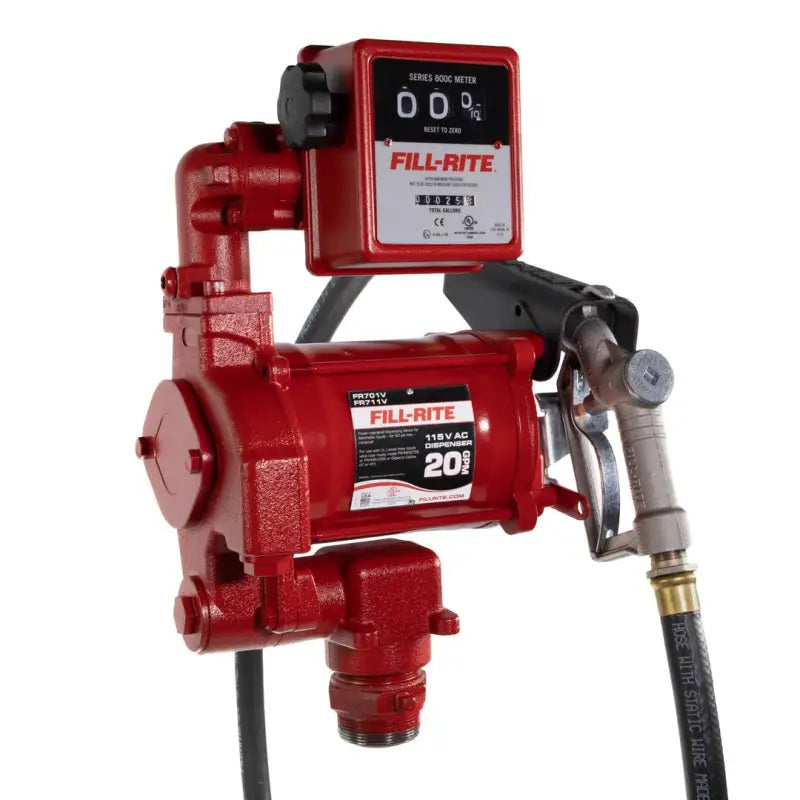 FR701V Fill Rite 115Vac Man Noz 807C Meter
