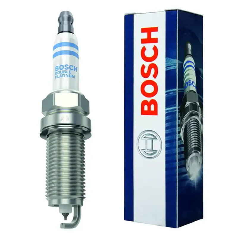 Bosch FR7NPP332 double platinum spark plug in its box ready for installation