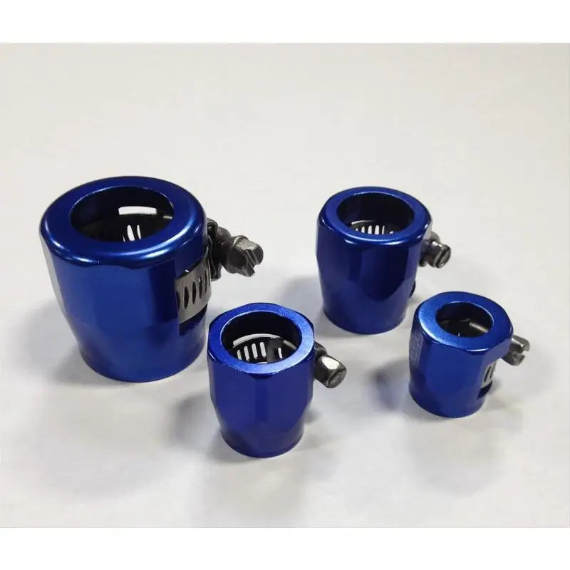 Fragola 280310 Fragola -10AN EZ Clamp- Blue