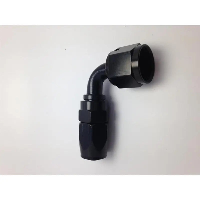 Fragola 229010-BLRAD Fragola -10AN Male Rad. Fitting x 90 Degree Pro-Flow Hose End - Black