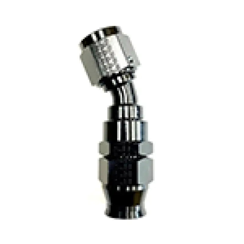 Fragola 683010-BL Fragola -10AN Real Street x 30 Degree Hose End Black For PTFE Hose