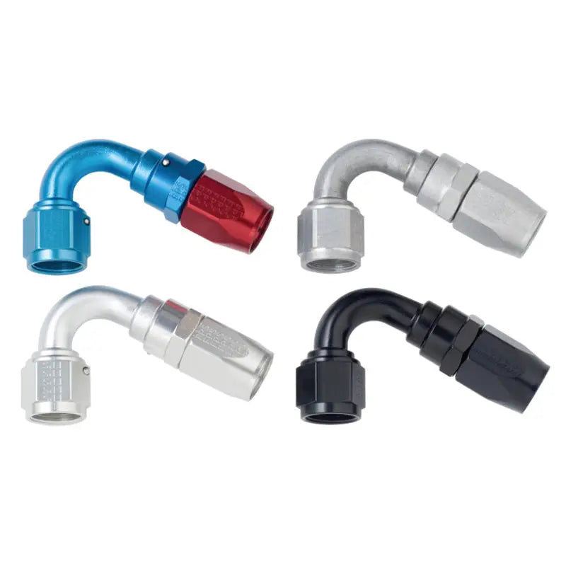 Fragola 112010-BL Fragola -10AN x 120 Degree Power Flow Hose End - Black