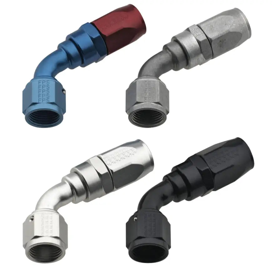 Fragola 106010-BL Fragola -10AN x 60 Degree Power Flow Hose End - Black