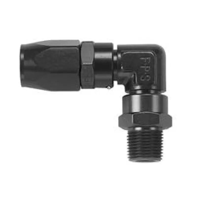 Fragola 189010-BL Fragola -10AN x 90 Degree x 7/8-14 (10) Hose End - Black