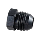 Fragola 480612-BL Fragola -12AN Aluminum Flare Plug - Black