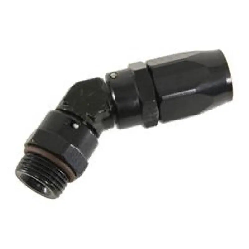 Fragola 184512-BL Fragola -12AN x 45 Degree x 1 1/16-12 (12) Hose End - Black