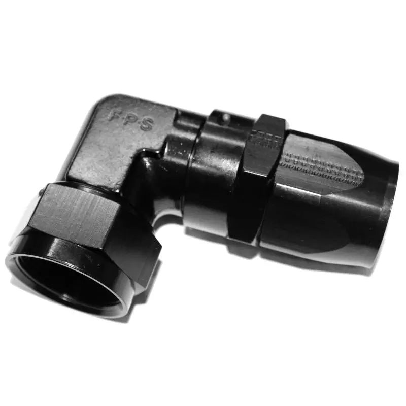 Fragola 109120-BL Fragola -20AN x 90 Degree Low Profile Forged Hose End - Black
