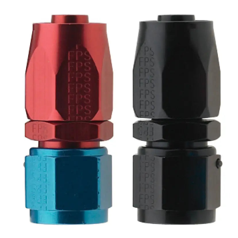 Fragola 220104-BL Fragola -4AN Straight Pro-Flow Hose End - Black