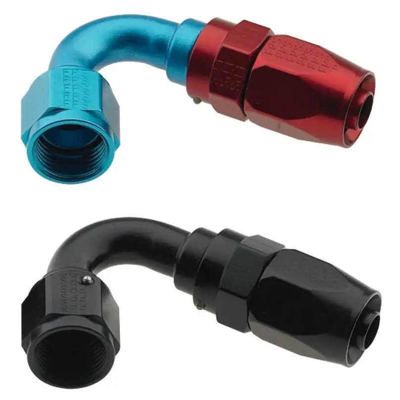 Fragola 231204-BL Fragola -4AN x 120 Degree Pro-Flow Hose End - Black