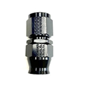 Fragola 680106-BL Fragola -6AN Real Street Straight Hose End Black For PTFE Hose