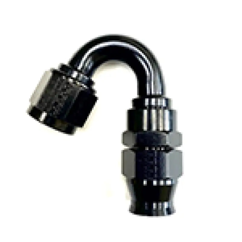 Fragola 681506-BL Fragola -6AN Real Street x 150 Degree Hose End Black For PTFE Hose