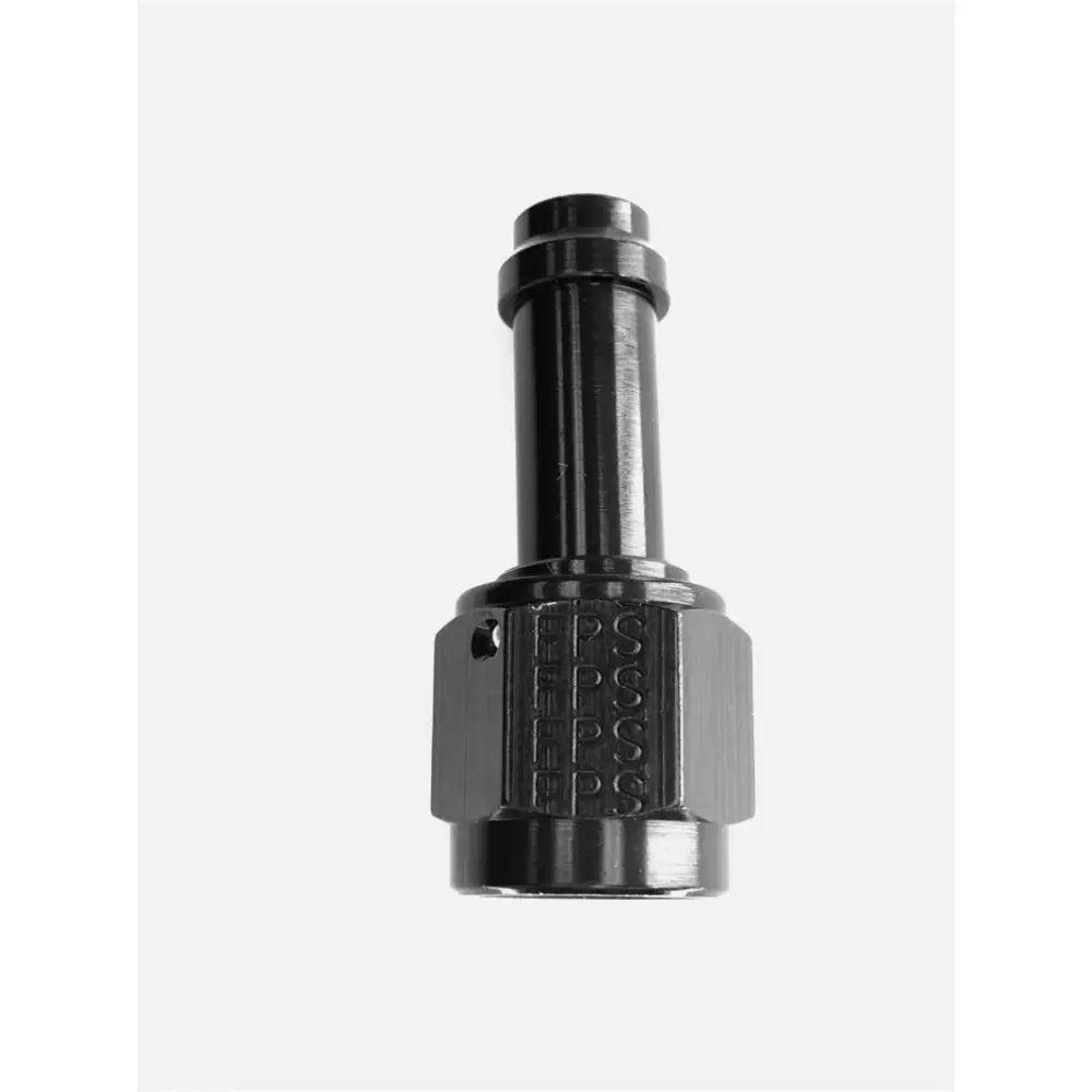 Fragola 750106-BL Fragola -6AN Straight EZ Street Hose End Black