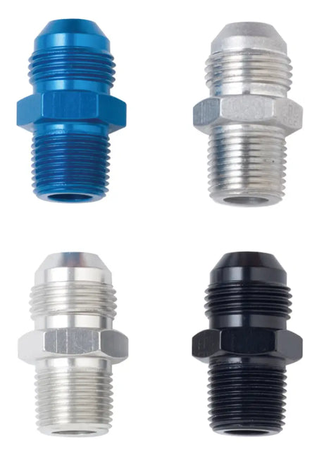 Fragola -6AN x 1/4 NPT Straight Adapter - 481606