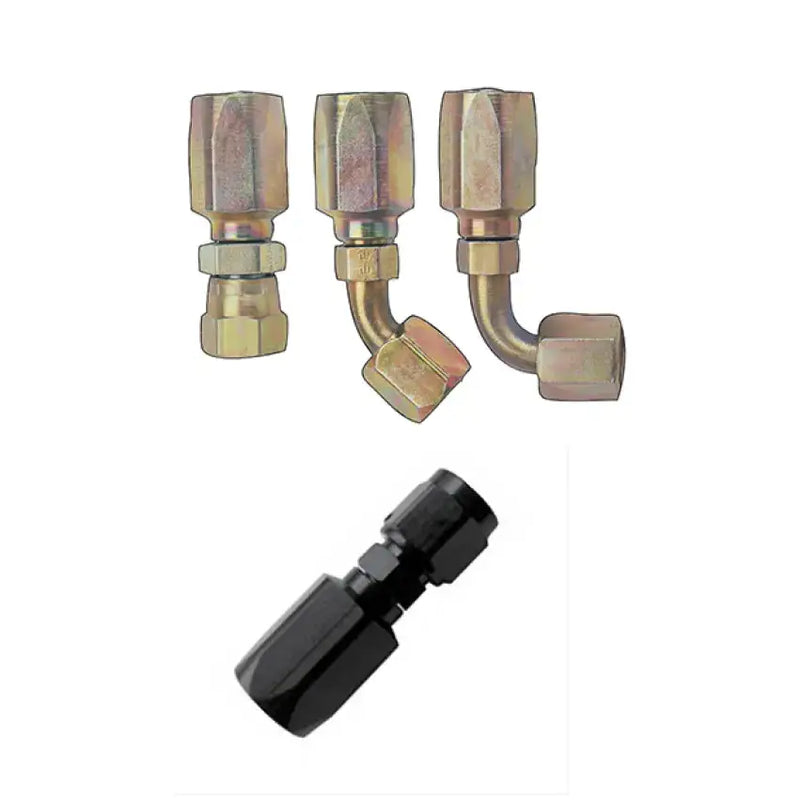 Fragola -6AN x 90 Degree Hose End - Power Steering - Truck & Automotive