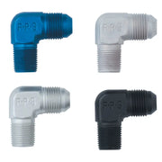 Fragola 482208-BL Fragola -8AN x 3/8 NPT 90 Degree Adapter - Black