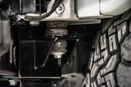 Frame Body Mount Bracket For Use When Installing Larger Tires After Lifting The Vehicle Additional Clearance; 3/16 Inch