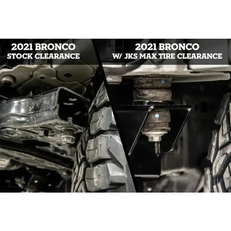 Frame Body Mount Bracket For Use When Installing Larger Tires After Lifting The Vehicle Additional Clearance; 3/16 Inch